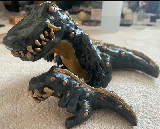 My oc Sclera! and her mini version My oc Sclera! and her mini version